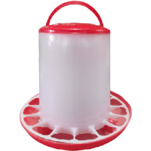 Plastic Feeder for Chickens and Poultry with Capacity 3kg 26cm.