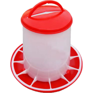 Plastic Feeder for Chickens and Poultry with Capacity 9kg 36x36x38cm.