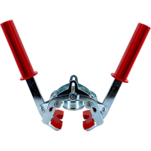 Bottle capper suitable for 26.5 mm bottle caps. It is made of galvanized steel.