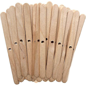 Wooden Wick Holder